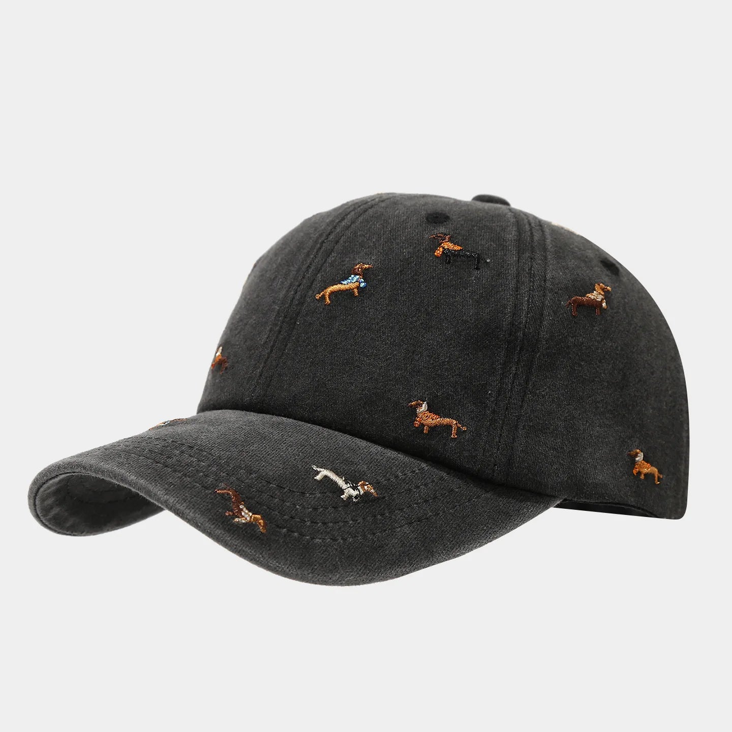 Dachshund Embroidered Basseball Cap