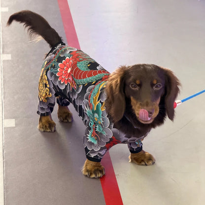 Tattoo Dachshund Onesie