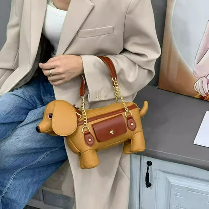 Dachshund  Shaped Handbag