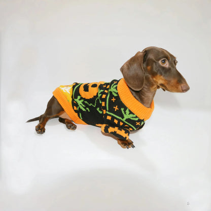 Dachshund Halloween Sweater