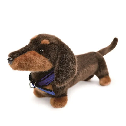 Longhaired Dachshund Plush Toy
