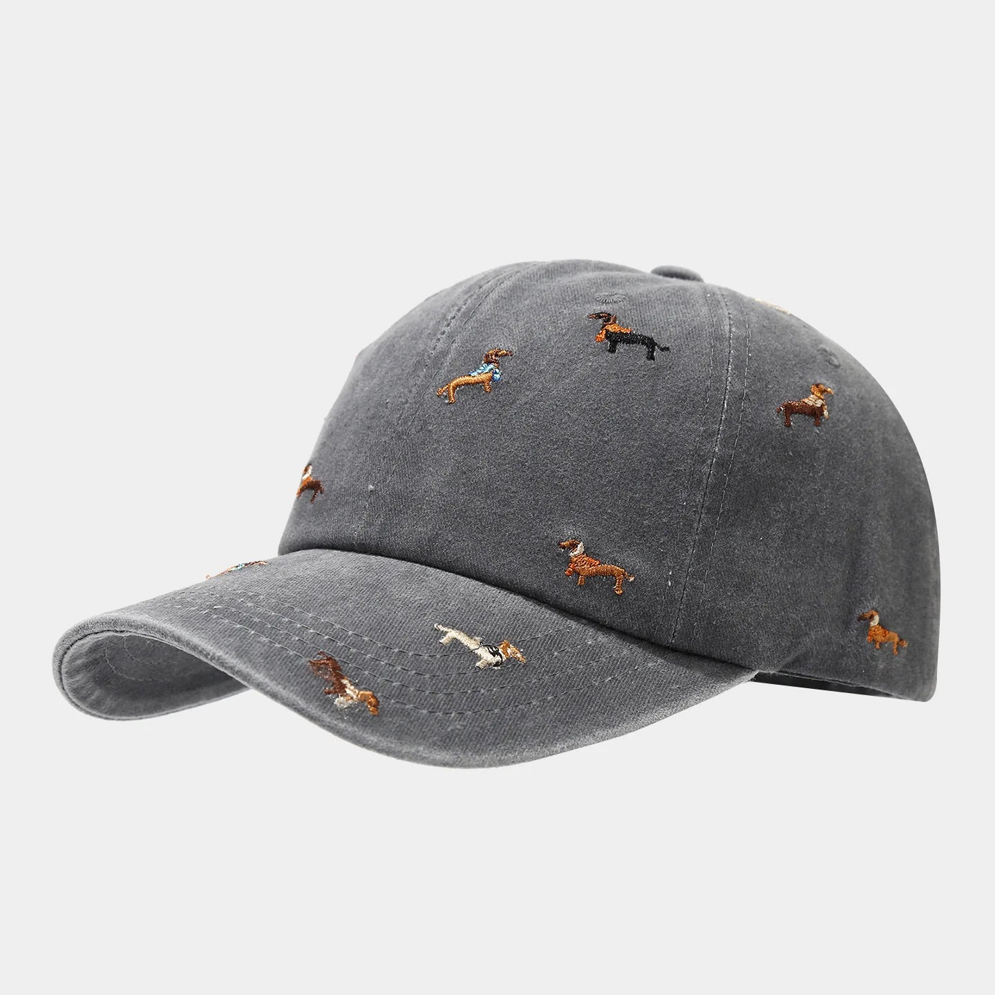 Dachshund Embroidered Basseball Cap