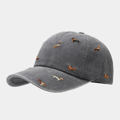 Dachshund Embroidered Basseball Cap