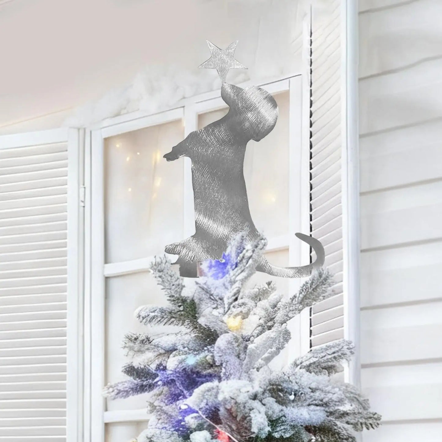 Wiener Dog Christmas Tree Topper