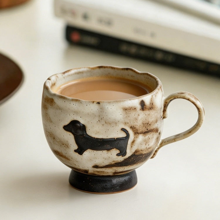Rustic Dachshund Mugs