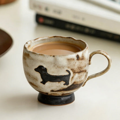 Rustic Dachshund Mugs
