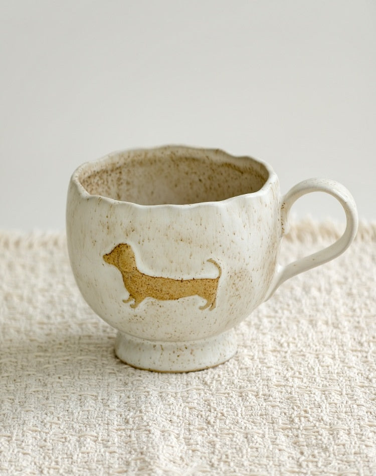 Rustic Dachshund Mugs