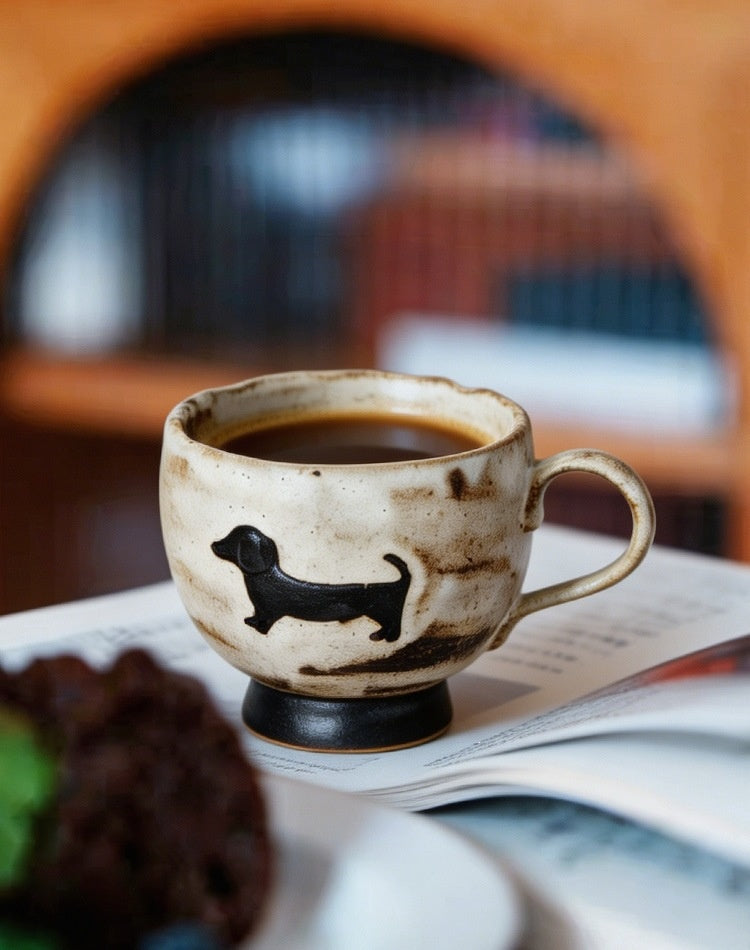 Rustic Dachshund Mugs