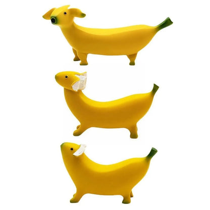 Banana Dachshund Figurines The Doxie World