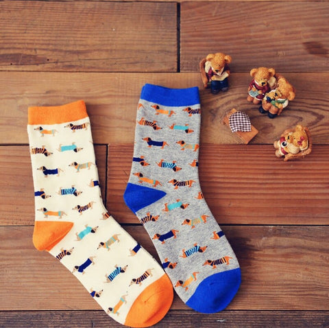 Charming Dachshund Socks The Doxie World