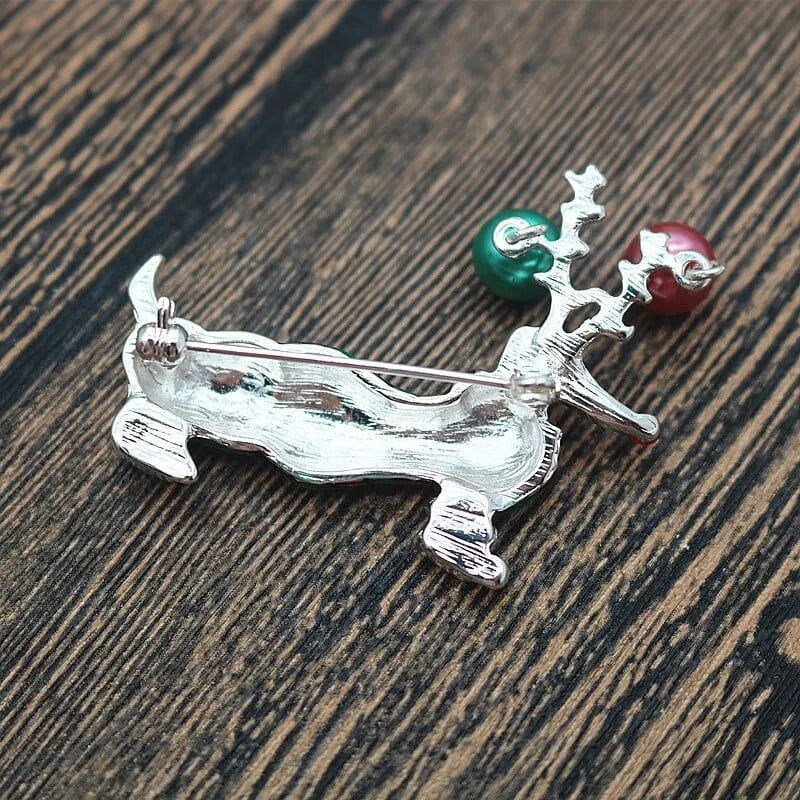 Christmas Dachshund Brooch The Doxie World