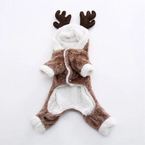 Christmas Doxie Reindeer Jumpsuit Dachshund Space