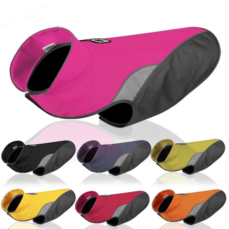 Color Block Reflective Dachshund  Coat The Doxie World