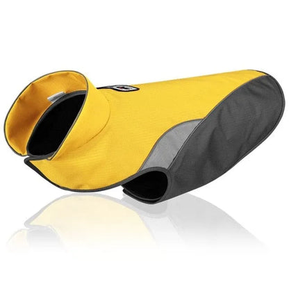 Color Block Reflective Dachshund  Coat Yellow / S The Doxie World