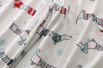 Cozy Dachshund Pajamas And Nightgown The Doxie World