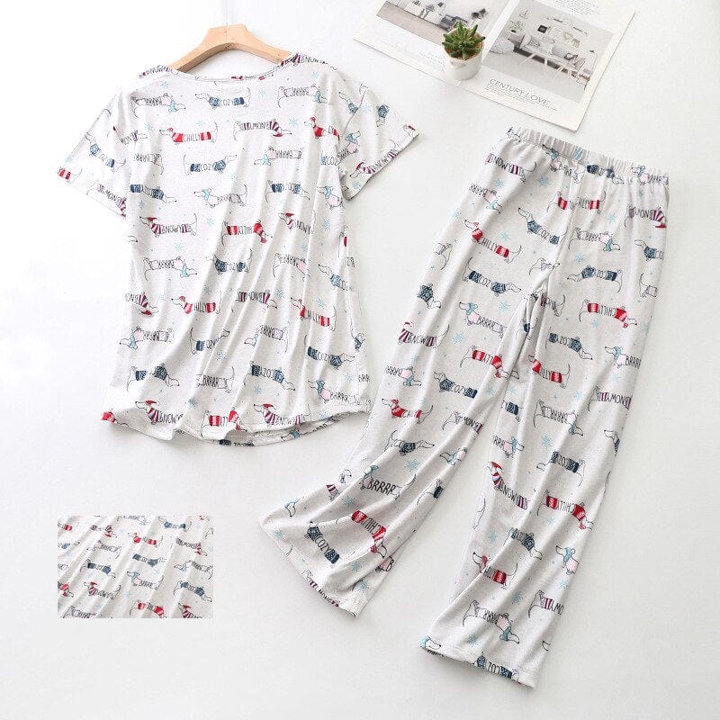 Women's dachshund outlet pyjamas