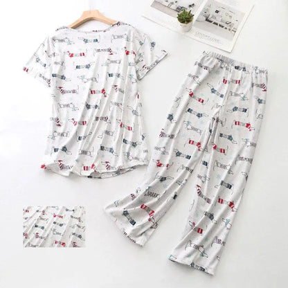 Cozy Dachshund Pajamas And Nightgown The Doxie World