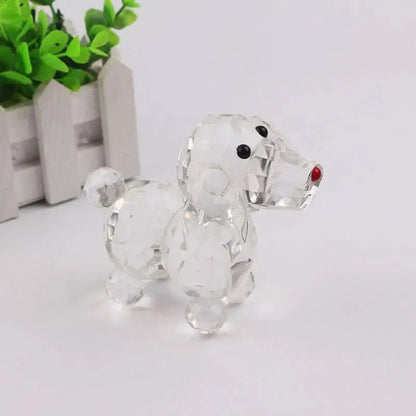 Crystal Dachshund Figurine The Doxie World