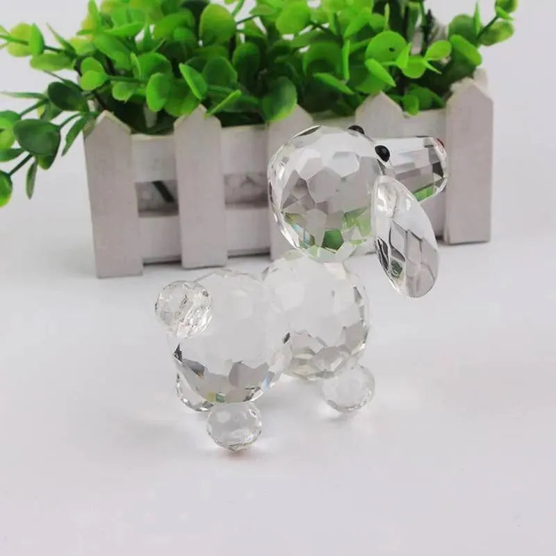 Crystal Dachshund Figurine The Doxie World