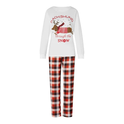 Dachshund Family Christmas Pajamas