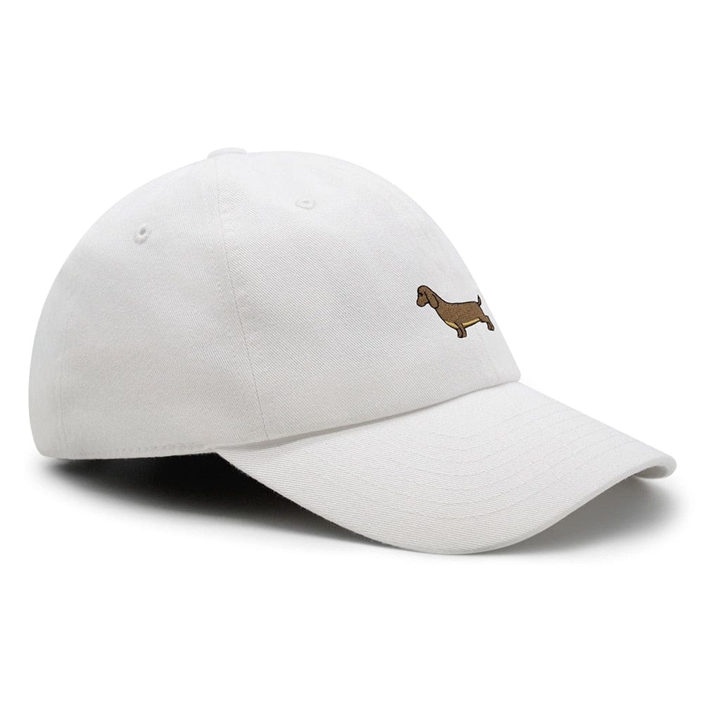 Dachshund Baseball Cap White / M The Doxie World