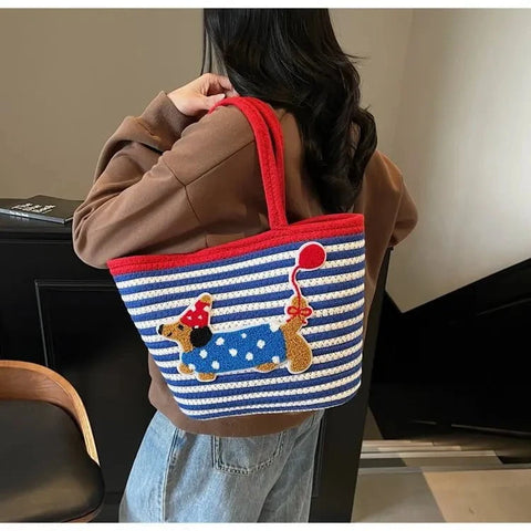 Dachshund basket Bag The Doxie World