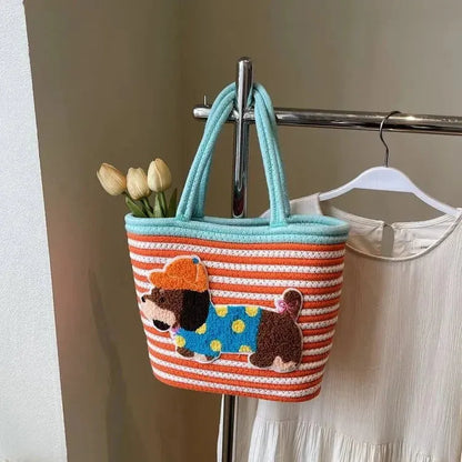Dachshund basket Bag The Doxie World