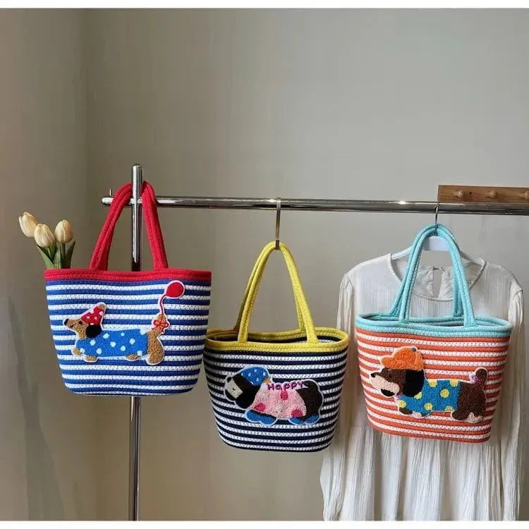 Dachshund basket Bag The Doxie World