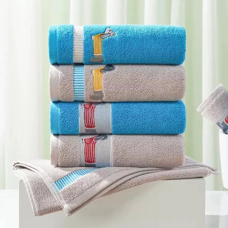 Dachshund Bath Towels Set The Doxie World
