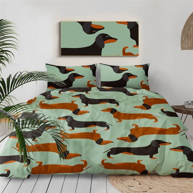 Dachshund Bedding Set The Doxie World