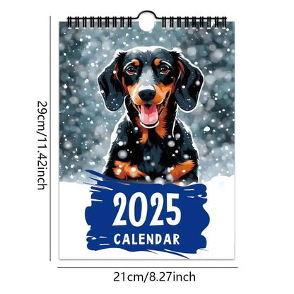 Dachshund Calendar 2025 The Doxie World