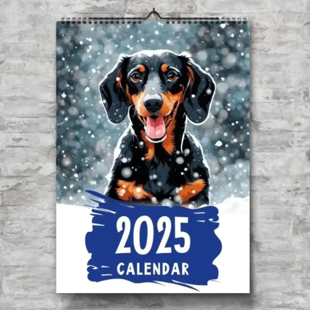 Dachshund Calendar 2025 The Doxie World