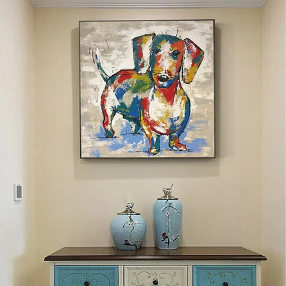 Dachshund Canvas Art The Doxie World