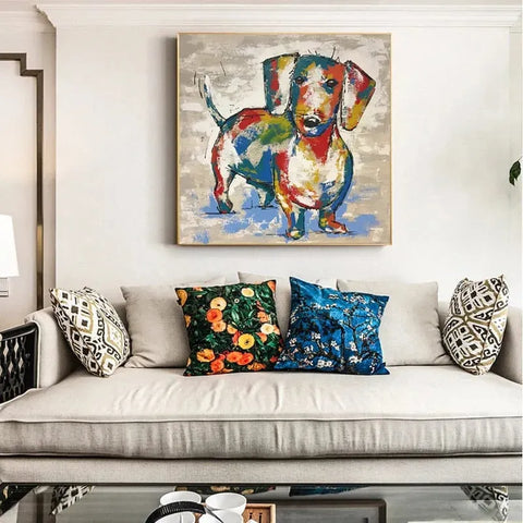 Dachshund Canvas Art The Doxie World