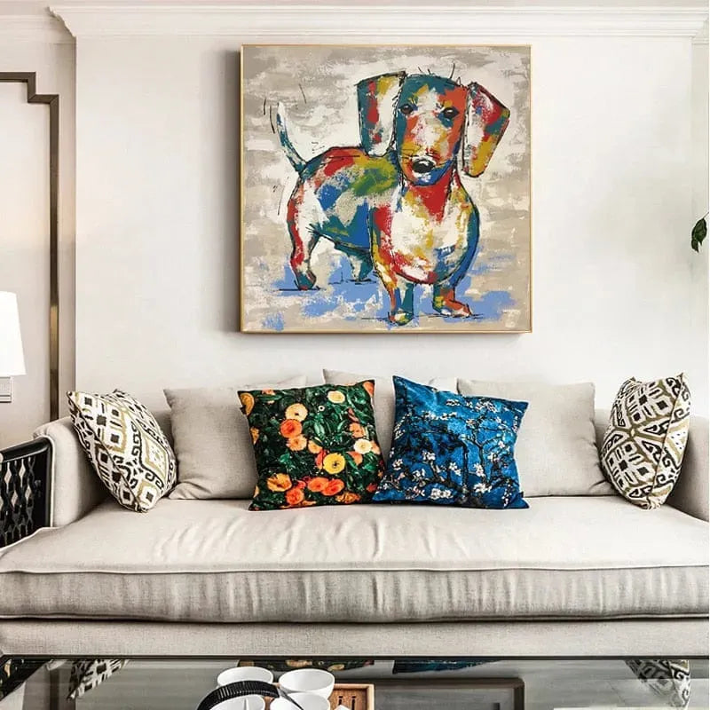 Dachshund Canvas Art The Doxie World