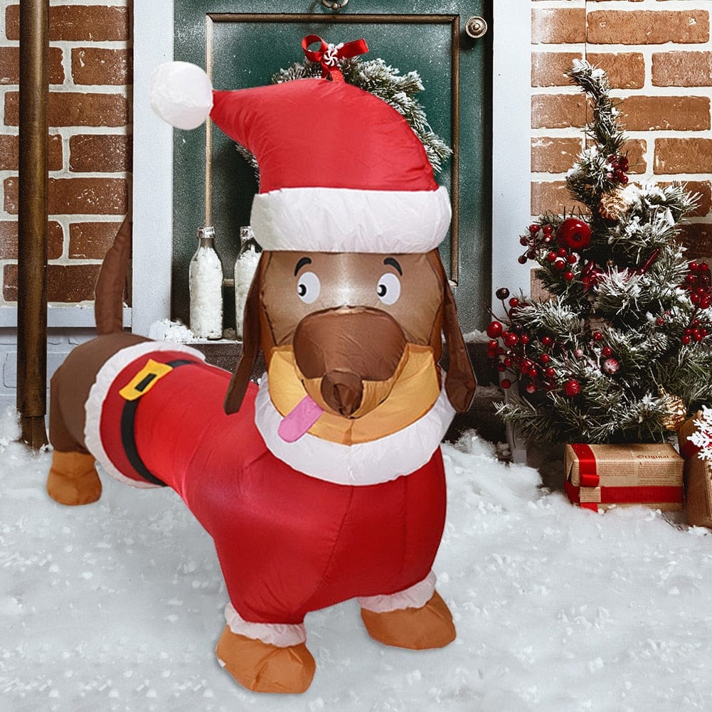 Dachshund Christmas Outdoor Decoration The Doxie World