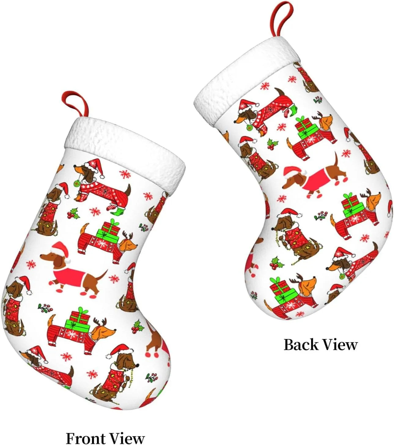 Dachshund Christmas Stocking The Doxie World