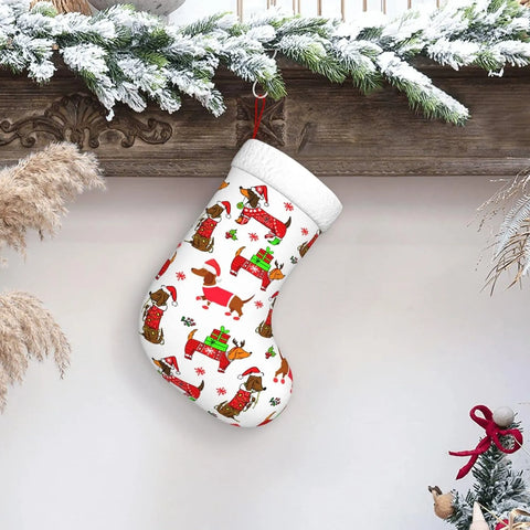 Dachshund Christmas Stocking The Doxie World