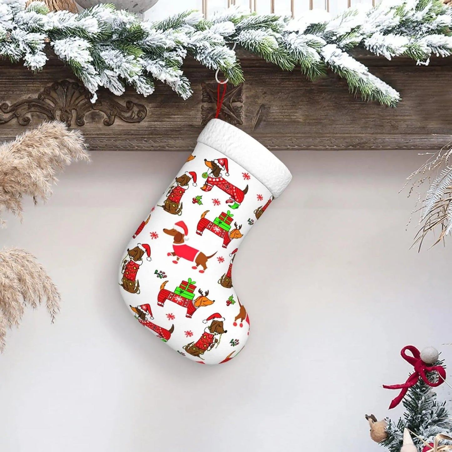 Dachshund Christmas Stocking The Doxie World