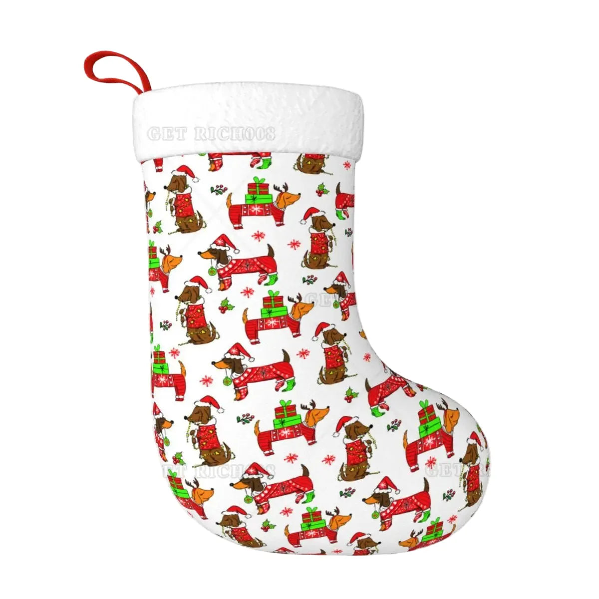 Dachshund Christmas Stocking The Doxie World