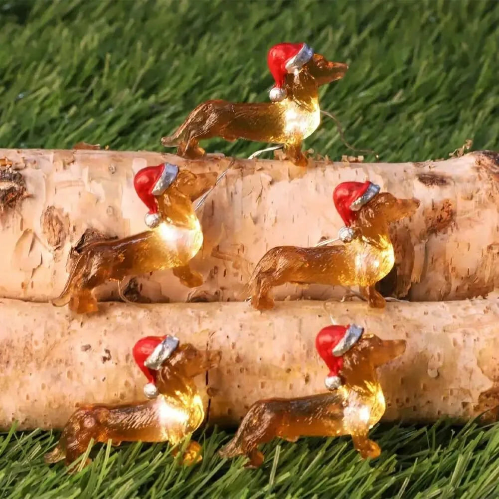 Dachshund Christmas String Lights The Doxie World