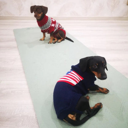 Dachshund Christmas Sweater The Doxie World