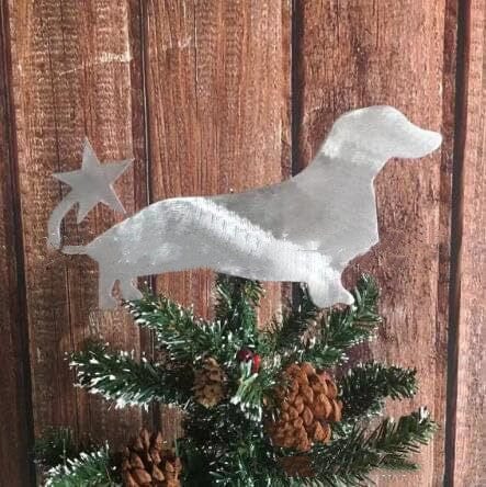 Metal Christmas Tree Dachshund Star Home Decoration Dachshund Star Decoration The Doxie World