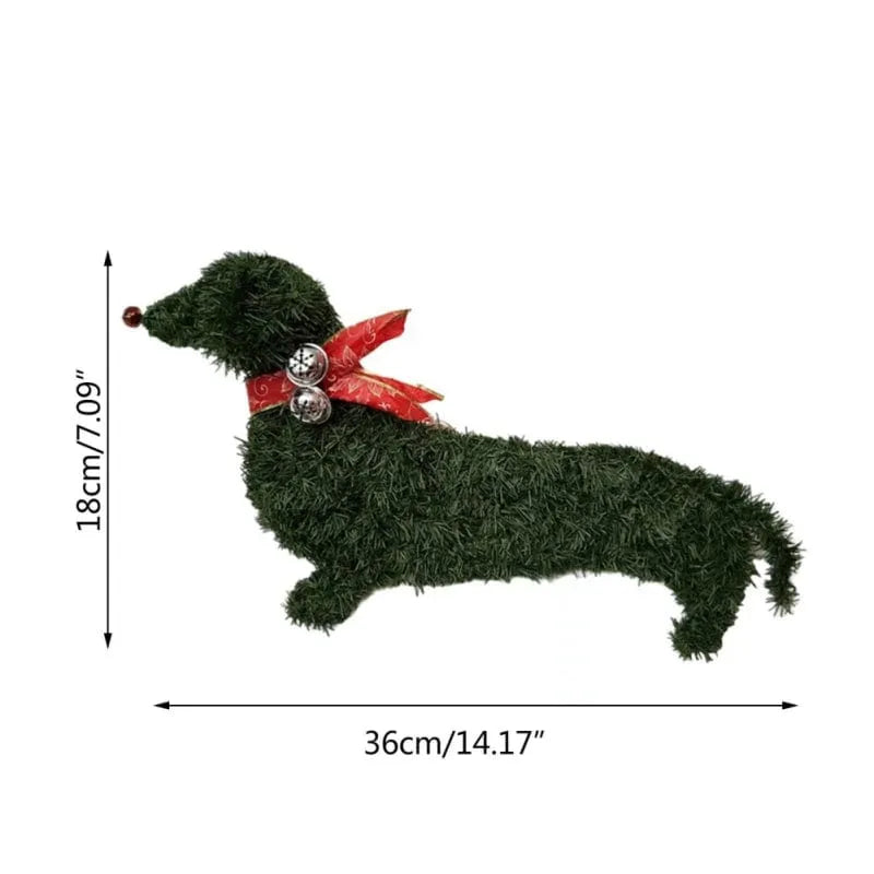 Dachshund Christmas Wreath The Doxie World