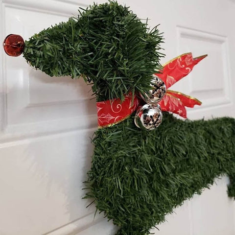 Dachshund Christmas Door Wreath Dachshund Christmas The Doxie World