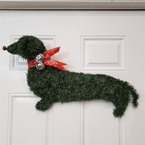 Dachshund Christmas Wreath The Doxie World