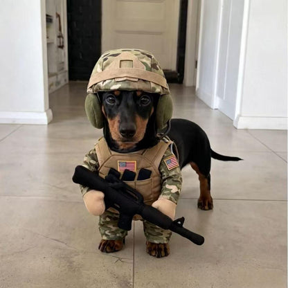 Dachshund Dog Solder Costume The Doxie World