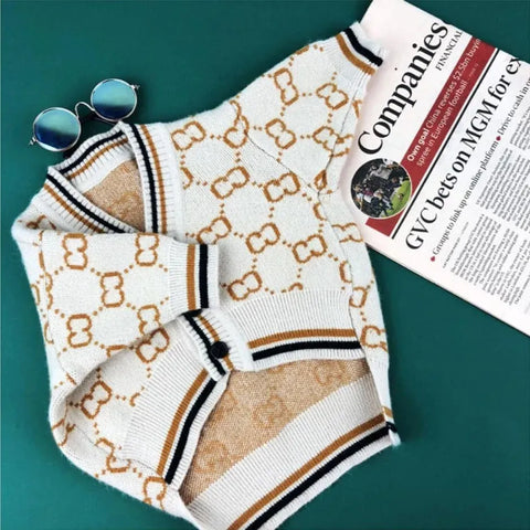 Dachshund Ducci Sweater Apricot / S The Doxie World