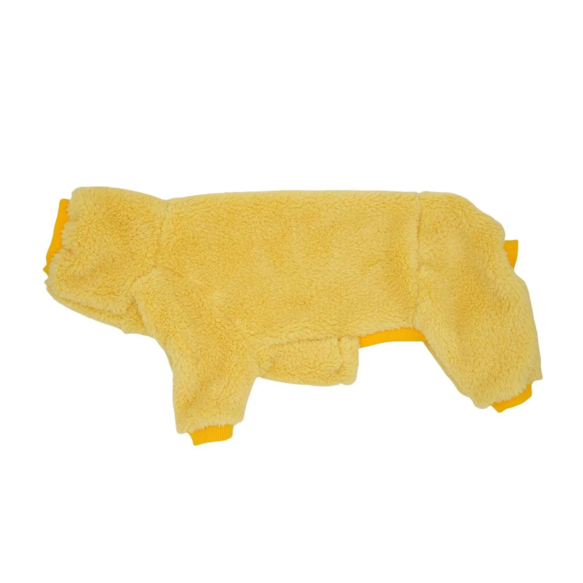 Dachshund Fleece Onesie Yellow / XS The Doxie World