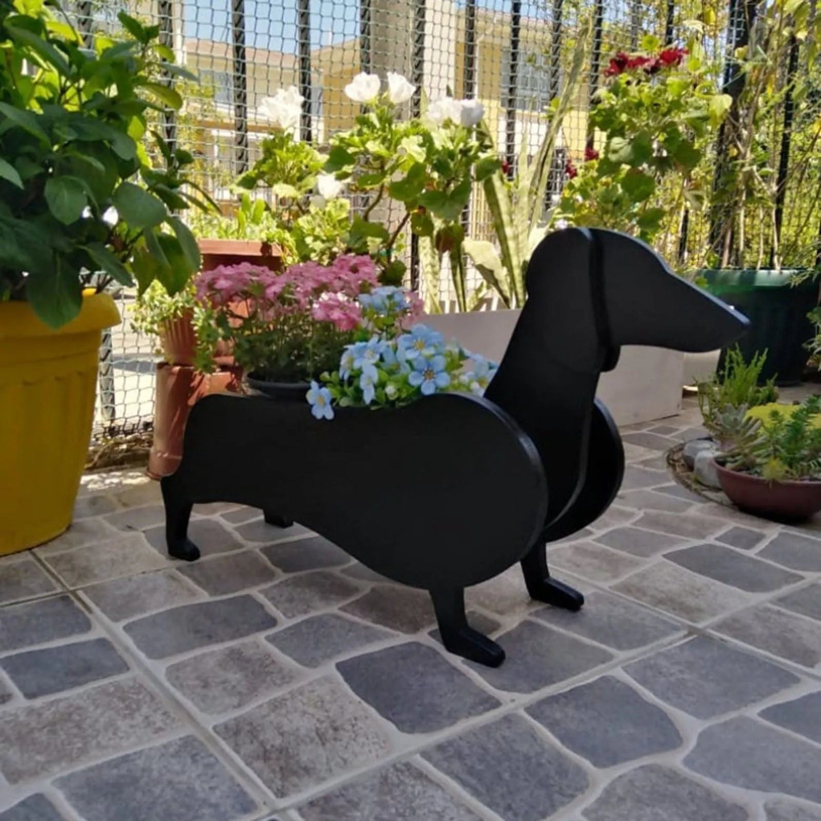 dachshund pot plants Dachshund Flower Planter – The Doxie World